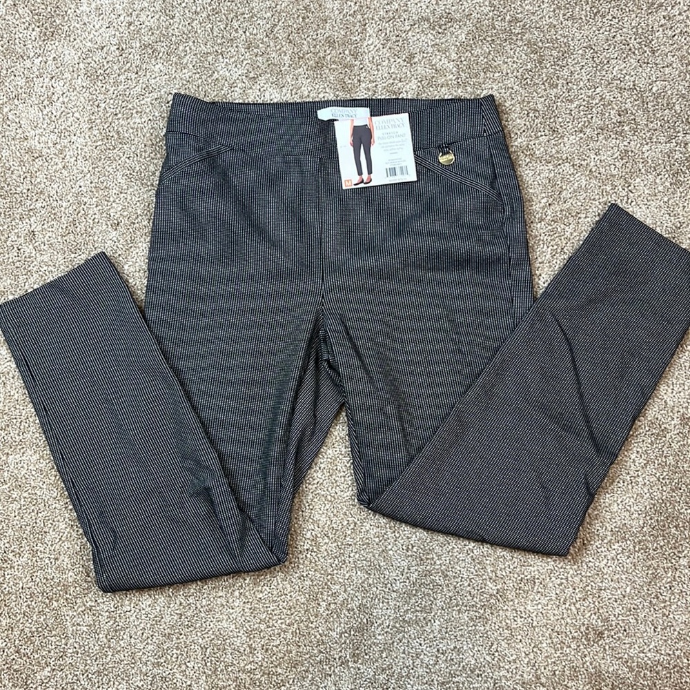 Ellen Tracy Stretch Pull on Pant Black